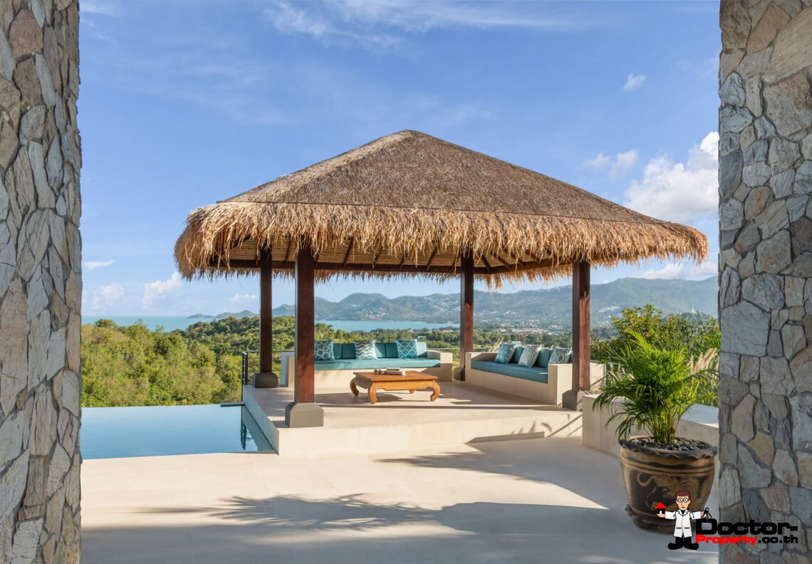 Luxurious 7 Bedroom Villa in Chaweng Hill, Koh Samui – For Sale